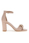 Sandali z visoko peto The Fisrt 1802 Nude