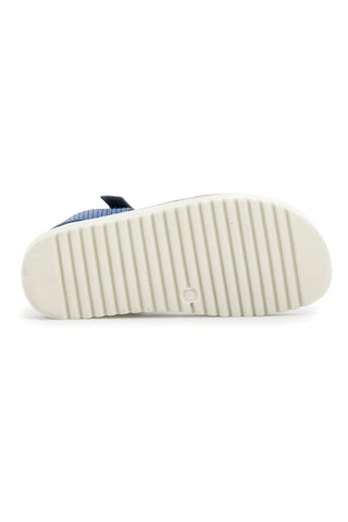 Sandali z platformo Eco Bio 231407 Modri