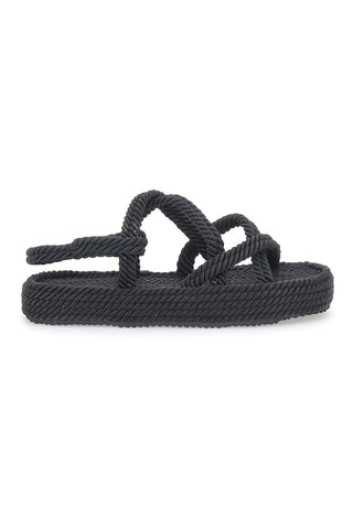 Sandali Espadrillas Pittarello 6476 Črni