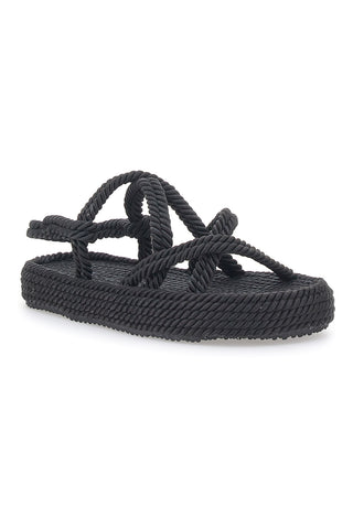 Sandali Espadrillas Pittarello 6476 Črni