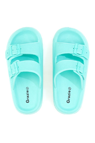 Čevlji Chunky Grazie 9541 Azzurre