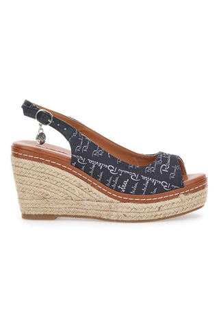 Espadrillas z klobukom Renato Balestra 33 Črne