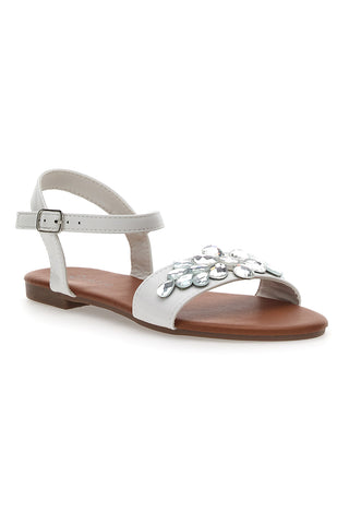 Sandali Jewel Thank You 5011 White