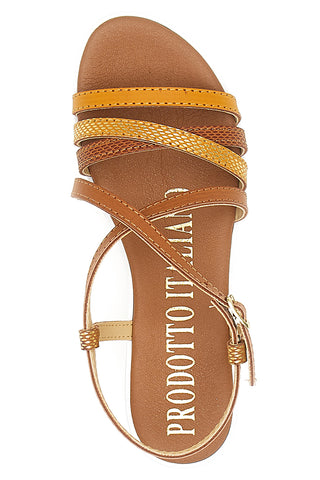 Sandali Mio Tempo 8130 Cognac