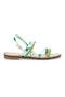 Sandali Flat Pushy Wamp 1576 Zelene