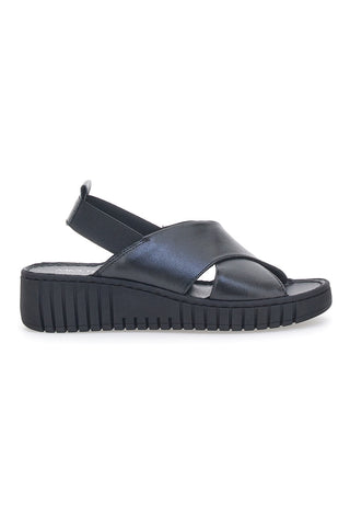 Sandali Flatform Mio tempo 351060 Črni