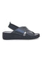 Sandali Flatform Mio tempo 351060 Črni