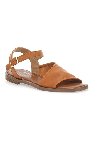 Sandali Flat Pittarello Glam 14913 Usnje Pravo usnje