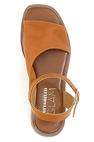 Sandali Flat Pittarello Glam 14913 Usnje Pravo usnje