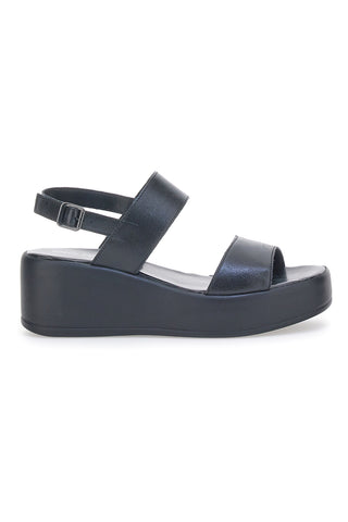 Sandali z platformo Mio Tempo 279005 Črni