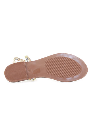 Sandali Flat Pittarello Sun 3083 Oro