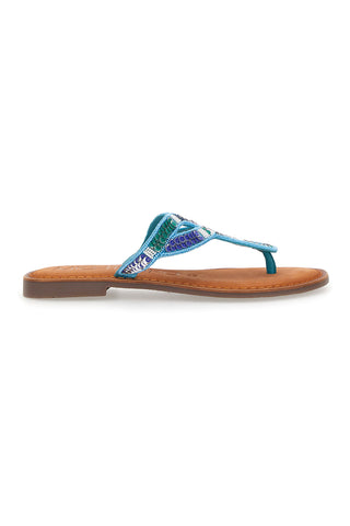 Sandalji Infradito Mio tempo 9411 Azzurre