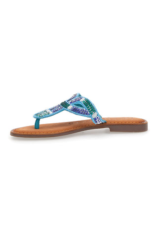 Sandalji Infradito Mio tempo 9411 Azzurre