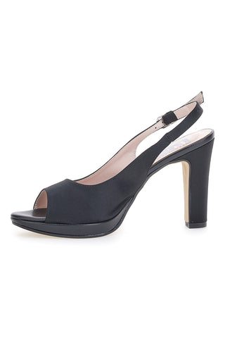 Décolleté Slingback Pittarello Love 4477 Črni