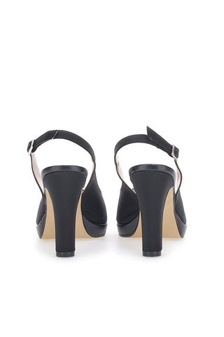 Décolleté Slingback Pittarello Love 4477 Črni