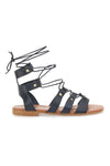 Sandali Lace-Up Prima Riga 405 Črni