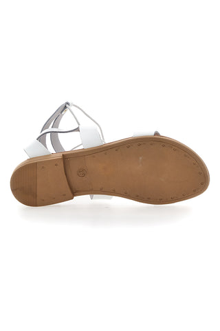 Sandali Lace-Up Prima Riga 402 beli
