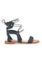 Sandali Lace-Up Prima Riga 402 Črni