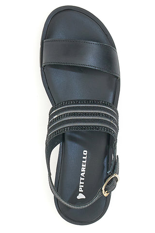 Sandali Platform Pittarello 6704370 Črni