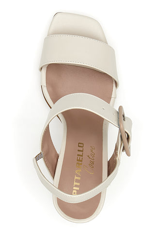 Sandali s peto Pittarello Couture 210 Panna