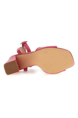 Sandali z visoko peto Grazie 256 Fucsia