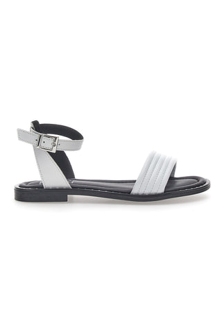 Ravne sandale Prima Riga 43877 White