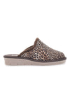 Rjave copate Animalier Beego 6332