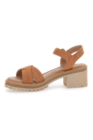 Usnjene sandale Cognac Pittarello Active 2302