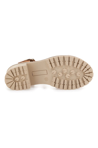 Usnjene sandale Cognac Pittarello Active 2302