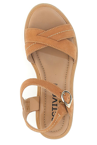 Usnjene sandale Cognac Pittarello Active 2302