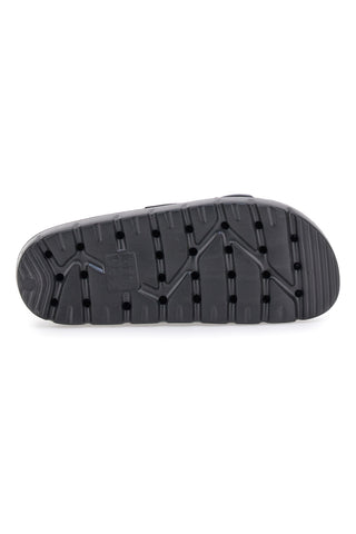 Črne natikače s sponkami Superga 42127