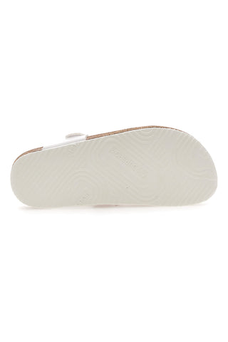 Bele natikače z medprstnimi sandali za ženske Superga  31370