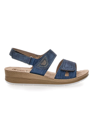 Sandali Slingback Navy Comfort Inblu 55 FC