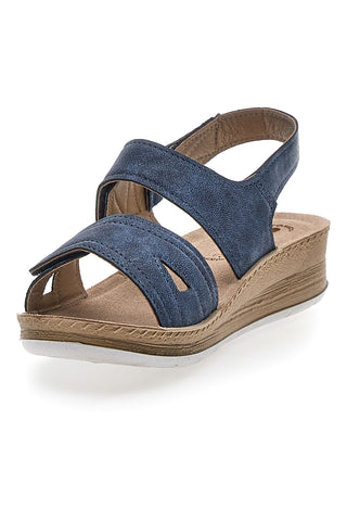 Sandali Slingback Navy Comfort Inblu 55 FC