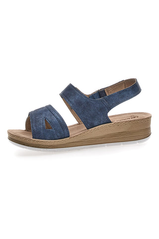 Sandali Slingback Navy Comfort Inblu 55 FC