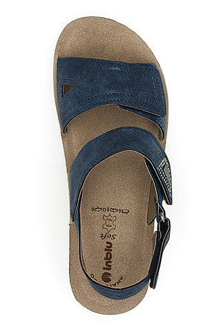 Sandali Slingback Navy Comfort Inblu 55 FC