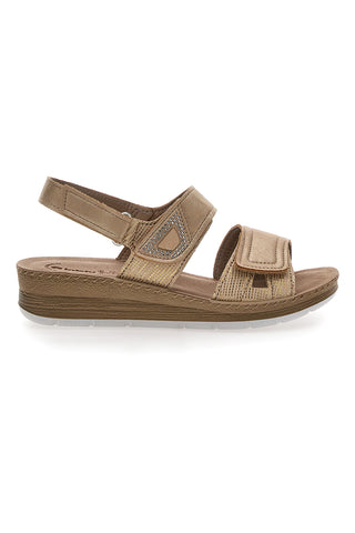 Sandali Comfort Gold za ženske Inblu 55 FC