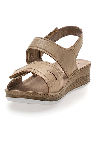 Sandali Comfort Gold za ženske Inblu 55 FC