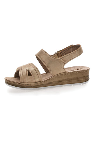 Sandali Comfort Gold za ženske Inblu 55 FC