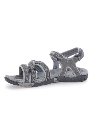 Sivi sandali z velcro trakovi Overland 22066