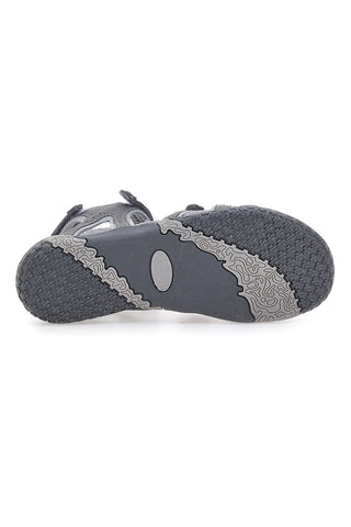Sivi sandali z velcro trakovi Overland 22066