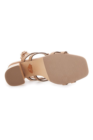 Sandali z visoko peto Nude Laura Biagiotti 8539