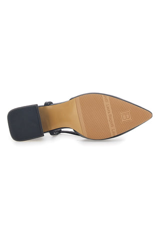 Črne čevlje Slingback Laura Biagiotti 8604