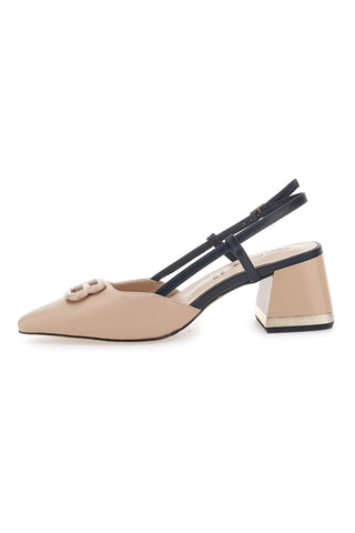 Décolleté Slingback Nude Laura Biagiotti 8604M