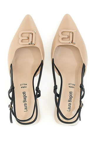 Décolleté Slingback Nude Laura Biagiotti 8604M