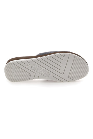 Modre natikače s platformo Linea Comoda 6526