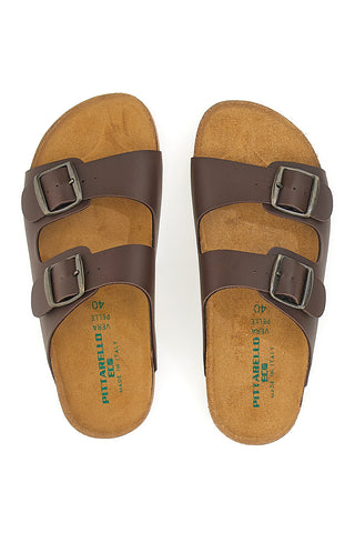 Rjave moške copate Pittarello Eco 25720630