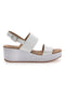 Bele sandale Platform Cafè Cost 3612