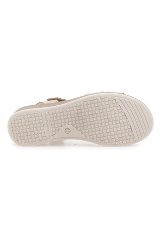Sandali z platformo Gold Mio Tempo 543139
