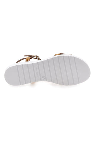 Rjave sandale Made in Italy Mio Tempo 8864
